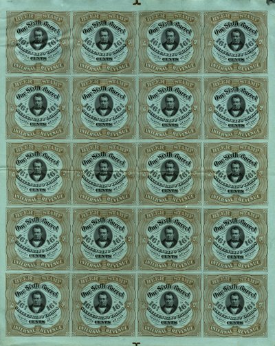 Tax Stamps, 1878 by American School